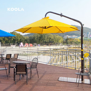 13 ft Commercial Cantilever Umbrella | Heavy-Duty All-Steel Structure | KOOLA KENTI 4m Parasol | UV, Water Resistant - Product Image 3
