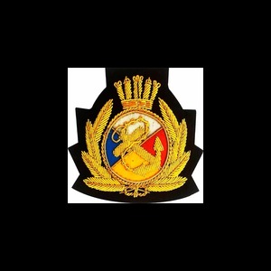 Badges brodés à la main personnalisés avec des détails en fil de bullion, qualité supérieure, style officier, écussons brodés - Product Image 2