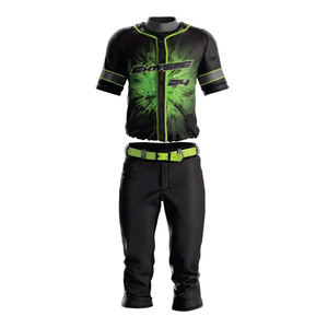 Conjunto de Uniformes de Béisbol al por Mayor, Tallas Grandes, Secado Rápido, Transpirable, Personalizable, Impresión por Sublimación, Fabricante OEM para el Mercado Global - Product Image 3
