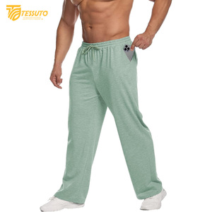 Pantalon imprimé brodé personnalisé de haute qualité Streetwear pantalon de survêtement unisexe en coton polaire surdimensionné avec cordon de serrage pour hommes - Product Image 4
