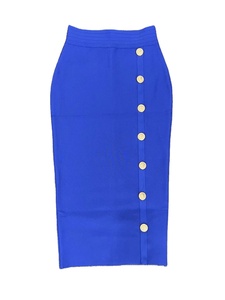 Falda lápiz elegante de vendaje medio para mujer, vestido de baile ajustado, decoración de encaje, vestido Formal de oficina para mujer, vestido de calle de lunares de verano - Product Image 3