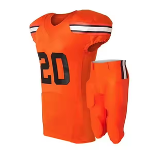 Maillot de football américain adulte de qualité supérieure en gros Maillot de pratique de coupe automatisée et de football - Product Image 5