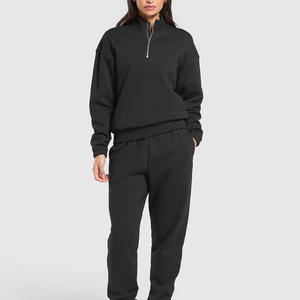 Sudaderas de gimnasio personalizadas para mujer con logotipo bordado de marca personalizado y etiquetas para ropa deportiva - Product Image 4