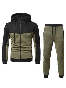 ชุดเสื้อมีฮู้ดและเสื้อสเวตเตอร์ของผู้ชายชุดเสื้อฮู้ดเปล่าโอเวอร์ไซส์สำหรับผู้หญิงภาพพลัสไซส์ - Product Image 3