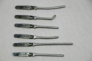 เครื่องเจาะกระดูกสเตนเลสเคอร์ริสัน rongeur แบบถอดได้ชุดผ่าตัดกระดูกสันหลังและศัลยกรรมระบบประสาทสำหรับโรงพยาบาล - Product Image 6