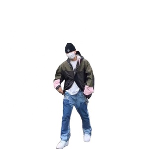 Jeans en denim évasés décontractés peints à la main de charpentier vintage pour hommes de haute qualité personnalisés - Product Image 2
