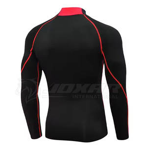Capa base al por mayor para hombres Athletic Fit manga larga OEM Factory Custom Logo disponible - Product Image 2