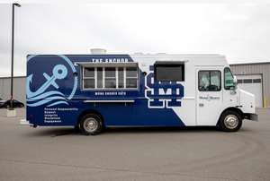 รถบรรทุกอาหารจานด่วนสแตนเลสของแท้มีอุปกรณ์ทั้งหมดสำหรับขายในราคาถูก - Product Image 2