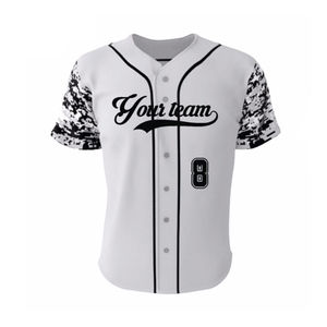 Camisetas de Béisbol y Sóftbol Personalizadas de Invierno para Hombre y Mujer, Ropa Deportiva de Alta Calidad 100% Poliéster, Diseño en Blanco de Secado Rápido - Product Image 1