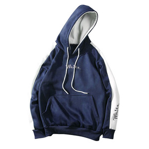 Cotton Blended Fleece <b>Hoodie</b> Streetwear Pullover <b>Hoodie</b> Men's <b>Hoodies</b> And Sweatshirts Customized Design for Men - Product Image 3