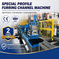Machine de profilage automatique pour profilés de charpente et montants métalliques