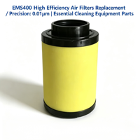 Cartouche de filtre à air coalescent EMS400 0,01 µm en coton, nouveau remplacement pour compresseur d'air industriel MSF400, haut débit, ISO 9001
