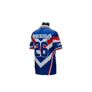 เสื้อทีมคริกเก็ตดีไซน์ใหม่ปี 2026 ขายส่ง เสื้อยืดกีฬาแบบถัก ระบายอากาศ แห้งเร็ว สำหรับทุกเพศ  รับผลิตตามสั่ง - Product Image 3