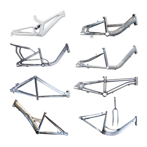 Cadre de vélo électrique en alliage de magnésium OEM ODM, suspension fendue, 20, 22, 27,5 pouces, avec passage interne des câbles, frein à disque et dérailleur arrière - Product Image 2