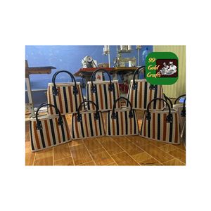 SAC À MAIN MARINE DE LUXE PAILLE NATURELLE EMBRAYAGE DE PLAGE POUR LES VACANCES D'ÉTÉ MODE ET UTILISATION QUOTIDIENNE DÉCONTRACTÉE - Product Image 3