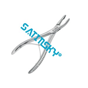 Ruskin <b>Mini</b> Bone Rongeur Straight 18cm Manual Dental Surgical Instruments Stainless Steel CE Certified Class III Manufactured - Product Image 5