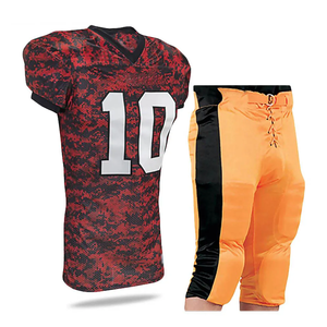 ชุดเครื่องแบบเสื้อฟุตบอลแบบปรับแต่งได้สำหรับผู้ชายเสื้อฟุตบอลแบบอเมริกันขนาดใหญ่พิเศษพิมพ์ลายระบายอากาศได้ใหม่ล่าสุด - Product Image 1