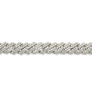 Pulsera de Plata de Ley 925 con Diamantes de Imitación Moissanite VVS, Estilo Hip Hop Miami Cuban Link, Joyería Fina con Diamantes, Regalo - Product Image 4
