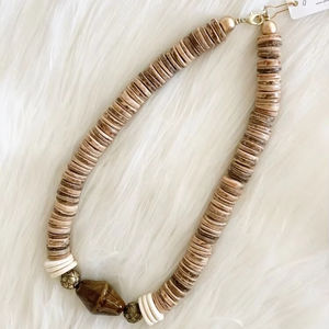 Vintage Collection Modern Resin Beads <b>Necklace</b> Natural Plating High Quality Ecofriendly Wedding Parties Engagement Gift - Product Image 1