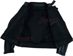 แจ็กเก็ตหนังสำหรับผู้ชายไซส์ใหญ่พิเศษผลิตจากโรงงาน OEM เสื้อแจ็กเก็ตสำหรับขี่มอเตอร์ไซค์ - Product Image 6