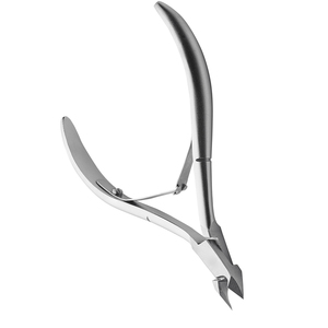 Kit de manucure pédicure 8 pièces en acier inoxydable plaqué or rose pour ongles avec étui à fermeture éclair - Product Image 2