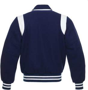 Veste universitaire classique pour hommes la mieux notée hiver coupe-vent laine surdimensionné imprimé lettre brodée à capuche patché rayé garniture nouveau - Product Image 6