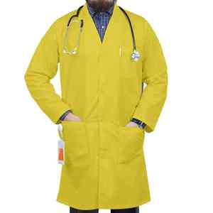 Blouse de laboratoire médicale de haute qualité, uniforme médical de protection clinique pour les professionnels de la santé, impression de logo personnalisée, prêt à être expédié - Product Image 1