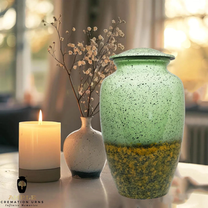 Urnas de cremación personalizadas de metal Premium Urnas de cremación conmemorativas de aluminio Premium Juegos completos grabables a prueba de fugas de recuerdo - Product Image 6