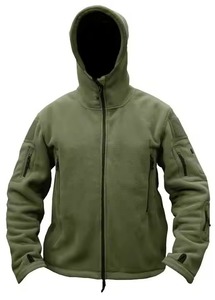 Veste Softshell imperméable coupe-vent tactique de sport de randonnée en polaire pour homme avec logo personnalisé - Product Image 6