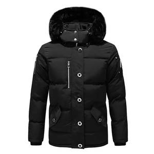 Dernière mode hiver à capuche fermeture éclair doudounes léger doudoune en duvet vêtements de plein air nouveauté prix de gros - Product Image 1