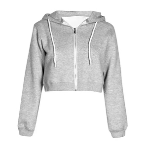 100%cotton casual streetwear <b>women</b> crop <b>tops</b> little drop shoulder sweatshirt short <b>top</b> <b>women's</b> t shirts sexy blouses shirt tees - Product Image 3