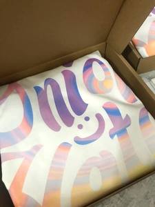 Service OEM 100% coton T-shirt graphique pour femmes à manches courtes en toile tissée respirante Vêtements décontractés imprimés durables - Product Image 6