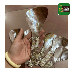 Cuillère à conque en nacre: Artisanat artisanal vietnamien idéal pour les événements de plage, la décoration de la salle à manger ou les thèmes de la vie tropicale - Product Image 6