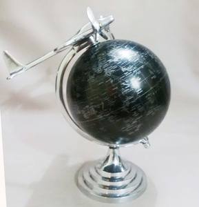 Antique Metal Globe <b>Desk</b> <b>Accessory</b> Customised City Information Worldwide Sea Air Routes Novelty Business Gifts <b>for</b> Promotions - Product Image 6