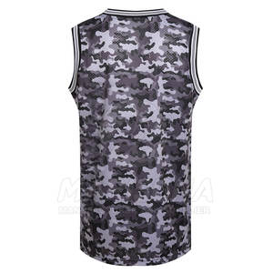 Camiseta de Baloncesto Personalizada de Marca Privada, Camiseta de Baloncesto Hecha en Pakistán, Camiseta de Baloncesto de Último Estilo - Product Image 2