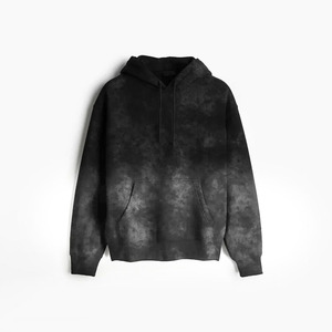Sweat à capuche pour homme en denim délavé, style streetwear, nouveau, prix de gros avec service OEM, sweat à capuche en denim délavé pour homme - Product Image 4