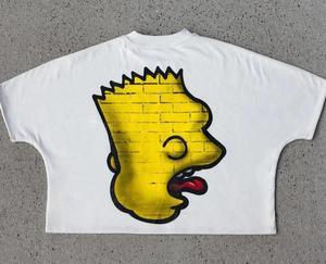 Camiseta de algodón 100% para hombre, diseño personalizado, Logo, Color sólido, manga corta, cuello redondo, gran tamaño, ecológica, 260g, Color estampado informal - Product Image 2