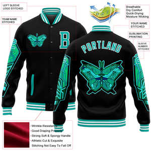 College Baseball Letterman Varsity Chaquetas Fabricantes de ropa Chaqueta de béisbol personalizada Chaqueta Letterman personalizada para hombres - Product Image 6