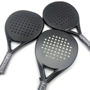Raqueta de Pádel de fibra de carbono OEM profesional Paddle Honeycomb Core Training 3K 12K 16K 18K Raquetas personalizadas de alta calidad - Product Image 1