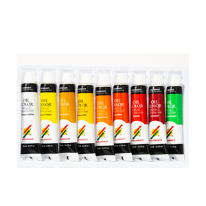 Juego de pinturas al óleo Premium de 18 colores para pintura en lienzo, Arte Artístico - Product Image 2