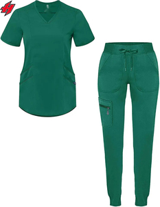 ชุดยูนิฟอร์มทางการแพทย์สำหรับผู้หญิงชุดพยาบาลชุดยูนิฟอร์มชุดยูนิฟอร์มชุดสครับสำหรับผู้หญิง - Product Image 3
