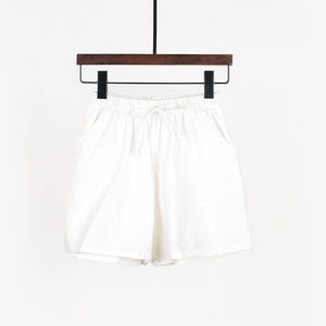 Short d'été pour femmes Pantalon court ample pour femmes Sport Vêtements pour femmes Short en coton et lin Taille Plus - Product Image 1