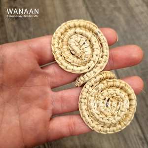 Ronds de serviette en rotin Décor de table en osier Ronds de serviette élégants pour table à manger - Product Image 5