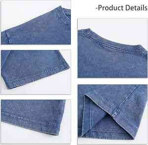 Camiseta de algodón personalizada para mujer, ropa de calle de gran tamaño con patrón sólido, ropa informal para una fácil comodidad diaria - Product Image 5