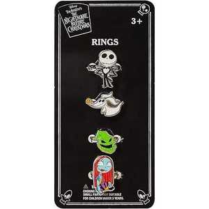 แหวนปรับขนาดได้ลาย The Nightmare Before Christmas จำนวน 150 ชิ้น ขายส่งแบบกล่อง จัดส่งฟรี ของแท้ลิขสิทธิ์ HER - Product Image 3