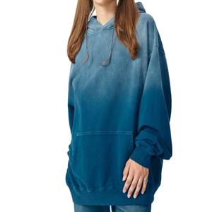 Haute qualité hommes sweat à capuche couleur unie 100% coton 420 grammes conception sans fil lavé épais hommes à capuche 2025 - Product Image 2