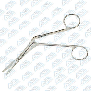 Heymann Turbinectomie Ciseaux Oreille Nez et Chirurgie De La Gorge Angle De Courbe Ciseaux Chirurgicaux Instruments Dentaires Outils Médicaux - Product Image 1