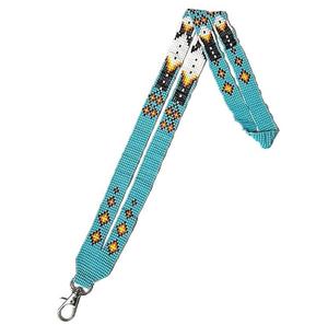 Cordones de cuentas de semillas hechos a mano únicos para tarjetas de identificación escolares Cordones de cuentas de semillas de moda con opciones de color personalizadas - Product Image 3