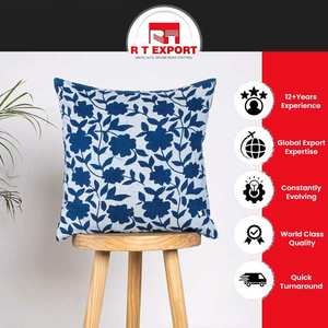 Fundas de almohada de algodón de moda con diseño personalizado y logotipo para interiores de casas con estilo a buen precio - Product Image 2