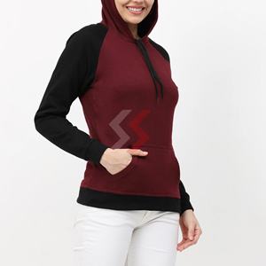 Sudadera con Capucha de Manga Larga Ajustada para Mujer, de Alta Calidad, Informal, Transpirable, para Invierno, Venta al por Mayor, con Capucha, 2025 - Product Image 3